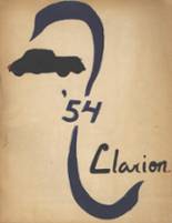 Sharon Springs Central School 1954 yearbook cover photo