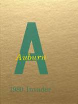 Auburn High School 1980 yearbook cover photo