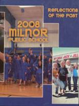 Milnor High School 2008 yearbook cover photo