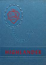 1965 Cambria Heights High School Yearbook from Patton, Pennsylvania cover image