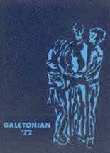 Galeton Area School 1972 yearbook cover photo