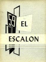 Escalon High School 1959 yearbook cover photo
