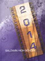 Baldwin High School 2014 yearbook cover photo