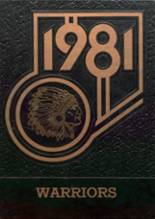 Black Hawk High School 1981 yearbook cover photo