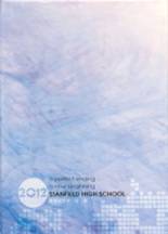 Stanfield High School 2012 yearbook cover photo