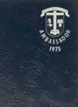 Baptist Academy 1975 yearbook cover photo