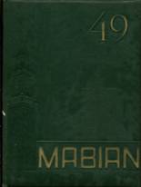 University School for Boys 1949 yearbook cover photo
