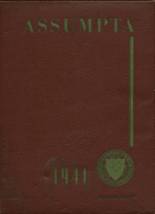 St. Mary of Assumption School 1941 yearbook cover photo