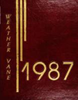 Westfield High School 1987 yearbook cover photo