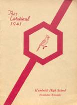 Humboldt High School 1941 yearbook cover photo