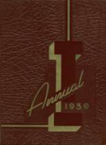Ithaca High School 1939 yearbook cover photo