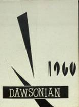 Dawson County High School 1960 yearbook cover photo