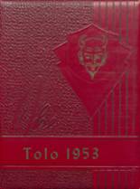 1953 Tolt High School Yearbook from Carnation, Washington cover image