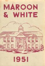 Martin Van Buren High School 1951 yearbook cover photo