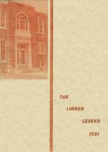 Linden High School 1951 yearbook cover photo
