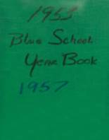 Blue High School 1953 yearbook cover photo