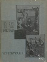 1971 Bismarck High School Yearbook from Bismarck, Arkansas cover image
