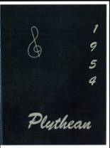 1954 Plymouth High School Yearbook from Plymouth, Michigan cover image