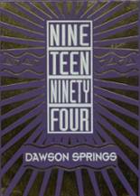 Dawson Springs Independe High School 1994 yearbook cover photo