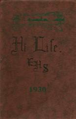 1930 Enterprise High School Yearbook from Enterprise, Oregon cover image