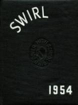 Dover High School 1954 yearbook cover photo