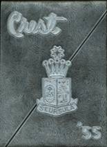 St. Ursula Academy 1955 yearbook cover photo