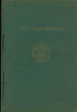 Oxford School for Girls 1951 yearbook cover photo