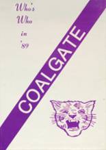Coalgate High School 1989 yearbook cover photo
