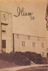 North College Hill High School 1958 yearbook cover photo