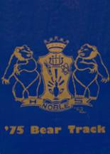 Noble High School 1975 yearbook cover photo