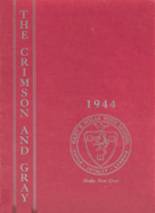 1944 Wells High School Yearbook from Southbridge, Massachusetts cover image