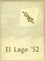 Elsinore Union High School 1952 yearbook cover photo