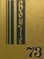 Bishop Boyle High School 1973 yearbook cover photo