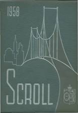 St. Ursula Academy 1958 yearbook cover photo