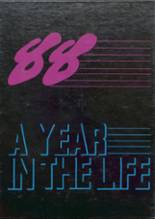 Bancroft High School 1988 yearbook cover photo