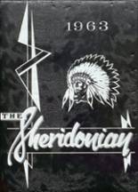 Sheridan Community High School 1963 yearbook cover photo