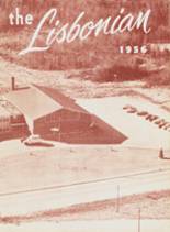 Lisbon High School 1956 yearbook cover photo