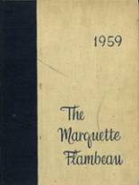 1959 Marquette University High School Yearbook from Milwaukee, Wisconsin cover image