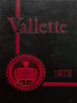 Schuylkill Valley High School 1978 yearbook cover photo