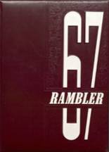 1967 Brown County High School Yearbook from Mt. sterling, Illinois cover image