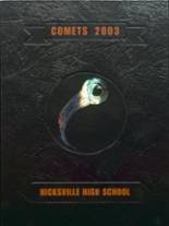 Hicksville High School 2003 yearbook cover photo