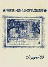 Morse High School 1978 yearbook cover photo
