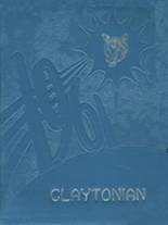 Clay City Community High School 1961 yearbook cover photo