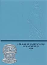 Barbe High School 1996 yearbook cover photo