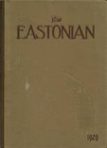 East High School 1929 yearbook cover photo