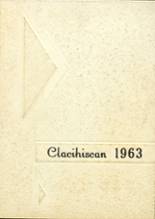 1963 Clara City High School Yearbook from Clara city, Minnesota cover image