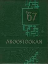 Central Aroostook High School 1967 yearbook cover photo