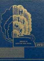 1951 Barryton High School Yearbook from Barryton, Michigan cover image