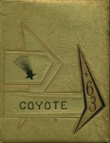 1963 Woodston High School Yearbook from Stockton, Kansas cover image