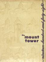 Mt. St. Joseph High School 1948 yearbook cover photo